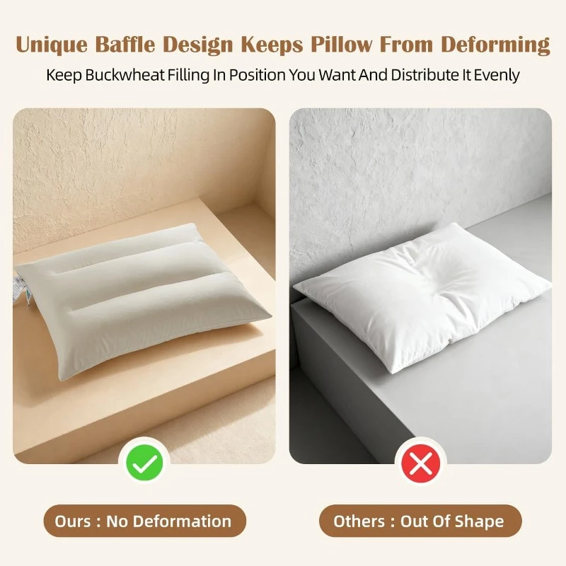 Buckwheat Shell Pillow Buckwheat Shell Pillow