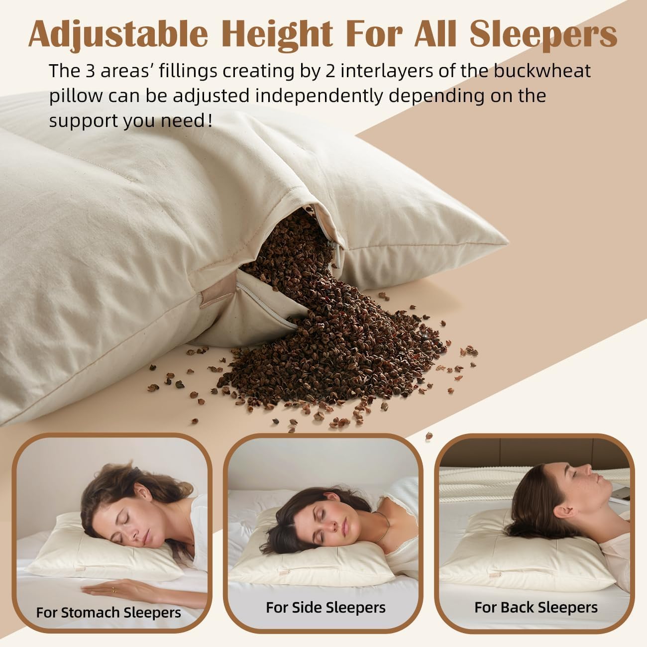 buckwheat husk pillow